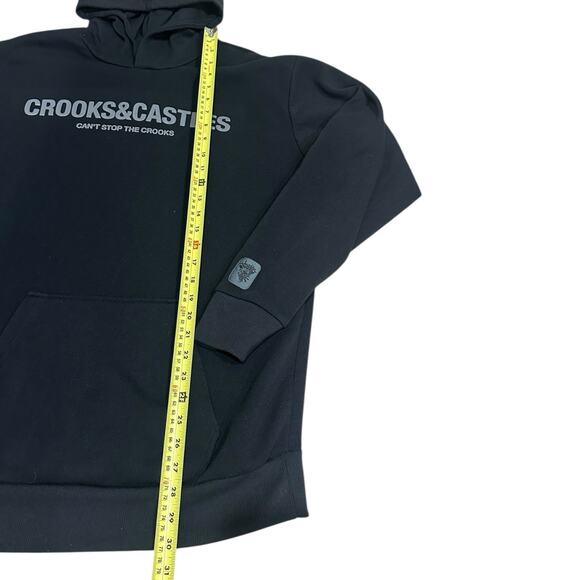 Crooks & Castles Hoodie Sweatshirt Men's Size XL Logo Graphic Pullover Fleece - Picture 4 of 5